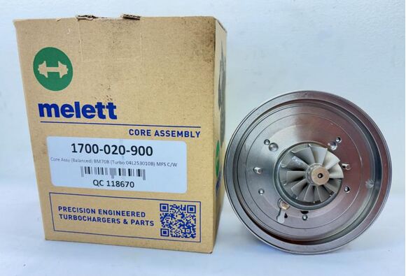 Melett 1700-020-900 CHRA for Audi A3, Q3, Q2, Seat Alhambra, VW Golf 2.0 TDI