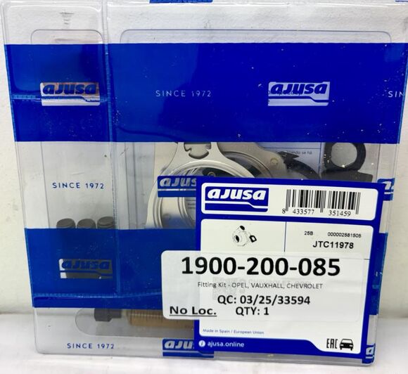 AJUSA 789533 Fitting Kit - Opel, Chevrolet 1.7 CDTI