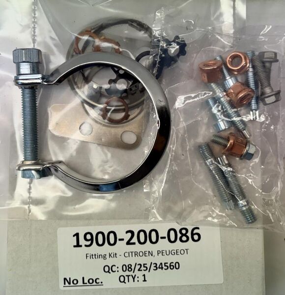 Fitting Kit 819872 for Citroen/Ford/Mitsubishi/Opel/Peugeot/Toyota 1.6 Blue HDI