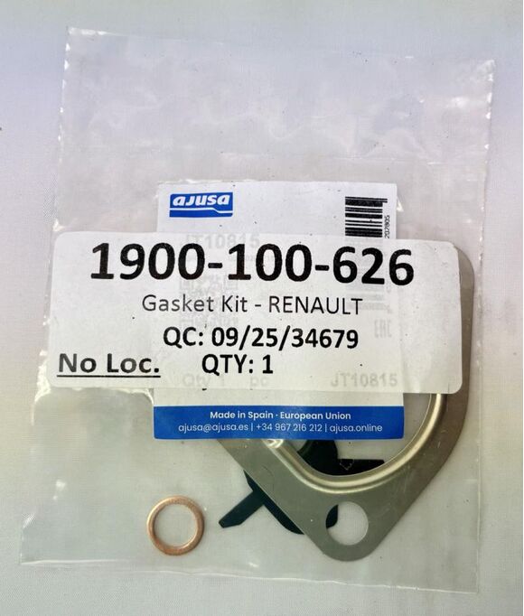 AJUSA 1900-100-626 Gasket Kit - Renault, Mercedes, Nissan, Dacia 1.5 DCi